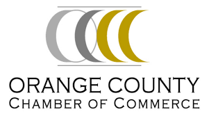 Orange County Chamber of Commerce logo.